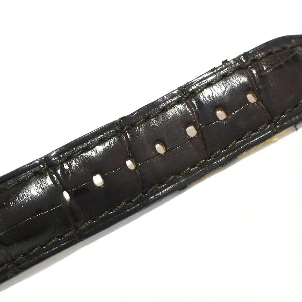 LOUIS VUITTON Tambour Chronograph Q1321 R***** Dark Brown Unisex Wrist Watch - Picture 9 of 12